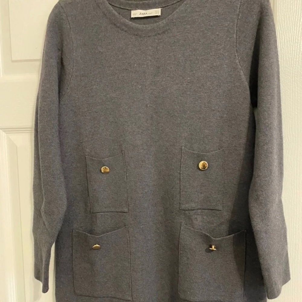 ZARA medium size winter sweater dress for women